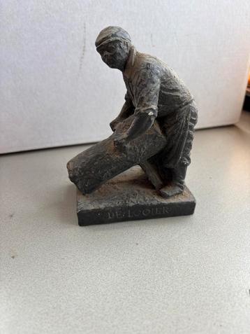 DE LOOIER, beeldje, kunst, vintage, beeld, oud beschikbaar voor biedingen