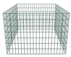 Compostbak vierkant 100x100x70cm mesh compost GRATIS BEZORGD, Verzenden, Compostbak