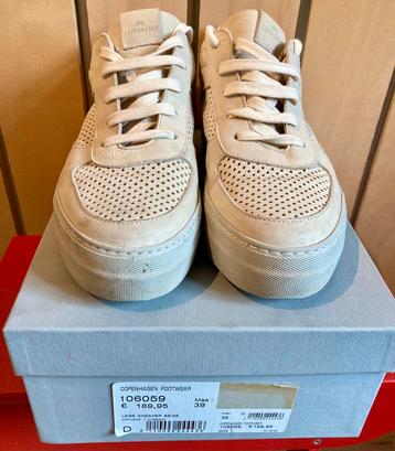 Copenhagen Footwear beige sneakers maat 39 zgan beschikbaar voor biedingen