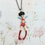 Musa Winx ballchain ketting, Kunststof, Ophalen of Verzenden, Zo goed als nieuw, Met hanger