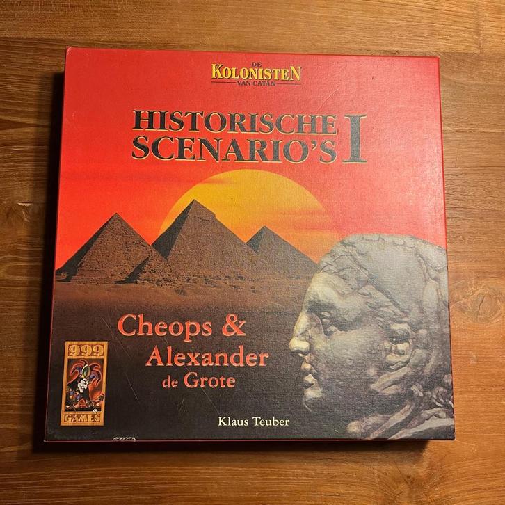 Kolonisten van Catan - Historische scenario’s 1, Hobby en Vrije tijd, Gezelschapsspellen | Bordspellen, Zo goed als nieuw, Drie of vier spelers