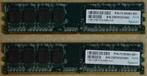 Apacer PC2-4300 DDR2 RAM geheugen kaart 2x1Gb PC onderdelen, Computers en Software, RAM geheugen, Desktop, Ophalen of Verzenden