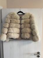 Bontjas, Kleding | Dames, Ophalen of Verzenden, Zo goed als nieuw, Maat 38/40 (M), Beige