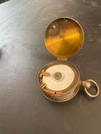 Antieke messing barometer/hoogtemeter, Antiek en Kunst, Ophalen