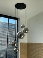 Orb hanglamp 5x E27, Huis en Inrichting, Lampen | Hanglampen, Ophalen, 75 cm of meer, Modern, Glas