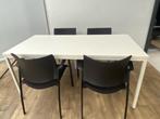 Kantinetafel wit (160), Ophalen of Verzenden, Gebruikt