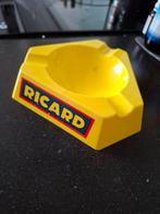 Vintage Ricard Asbak - Geel, Ophalen of Verzenden, Gebruikt, Asbak