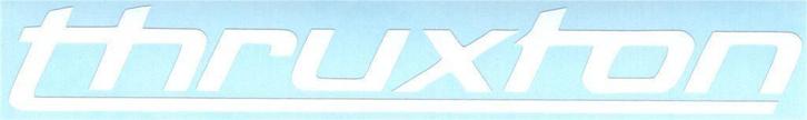 Thruxton sticker #3, Motoren, Accessoires | Stickers, Ophalen of Verzenden