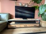 TV-meubel industrieel 170cm, Huis en Inrichting, Kasten | Televisiemeubels, Ophalen, 150 tot 200 cm, Teakhout, Zo goed als nieuw