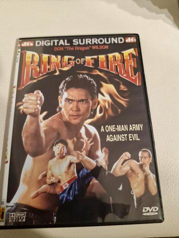 198 Ring of Fire DVD - Don "The Dragon" Wilson beschikbaar voor biedingen