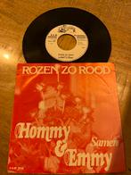Hommy en Emmy - Rozen zo rood 7 inch single, Ophalen of Verzenden, Zo goed als nieuw, Overige formaten, Levenslied of Smartlap