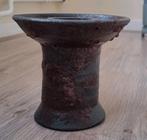 Zeldzame kandelaar keramiek van amha handwerken, Antiek en Kunst, Ophalen of Verzenden
