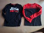 2 longsleeves shirts lange mouwen maat 122-128 jillandmitch, Ophalen of Verzenden, Zo goed als nieuw