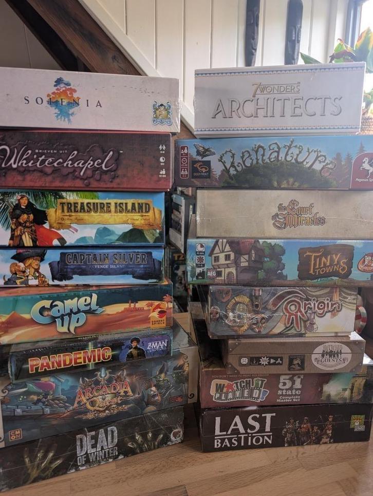 Veel bordspellen te koop! Veel nieuw in folie, Hobby en Vrije tijd, Gezelschapsspellen | Bordspellen, Nieuw, Ophalen of Verzenden