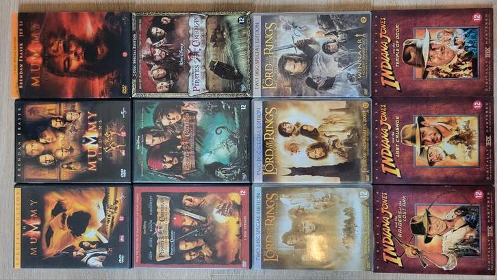 Geweldig filmpakket € 24,-, Cd's en Dvd's, Dvd's | Avontuur, Zo goed als nieuw, Vanaf 12 jaar, Ophalen of Verzenden