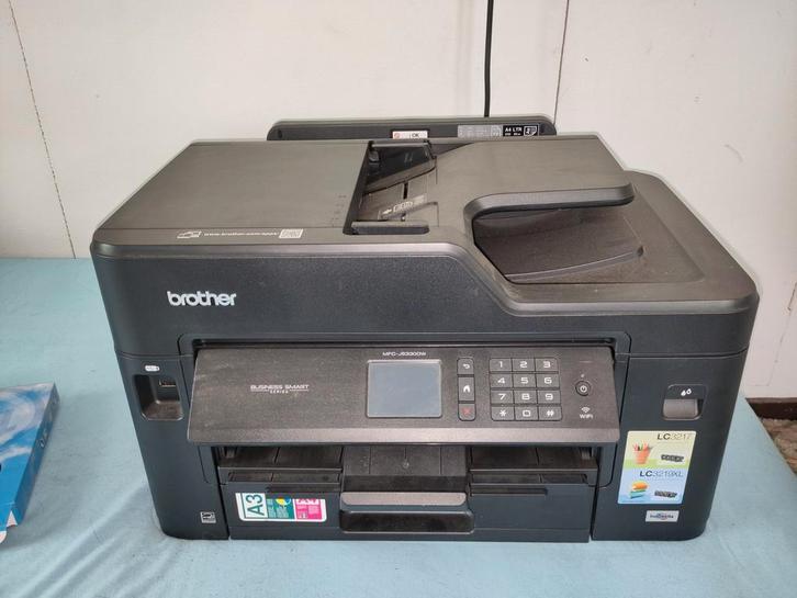 Brother MFC-J5330DW All-in-One Printer, Computers en Software, Printers, Gebruikt, All-in-one, Inkjetprinter, Faxen, Kleur printen
