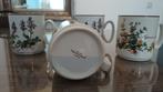 Villeroy en Boch, Botanica, 4 koppen, Antiek en Kunst, Antiek | Servies compleet, Ophalen of Verzenden