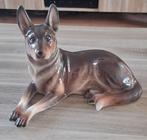 Vintage Porseleinen Duitse Herder Beeld, Ophalen