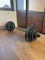 Don Oliver Body Pump stang/halter en schijven (Les Mills), Ophalen, Gebruikt, Benen, Halterset