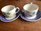2 Wedgwood kop en  schotels SARAHS GARDEN, Huis en Inrichting, Ophalen of Verzenden, Zo goed als nieuw, Overige stijlen, Kop(pen) en/of Schotel(s)