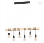 Eglo trend style collection hanglamp 6 lamp bruin townshend, Huis en Inrichting, Ophalen, Nieuw, Hout, Minder dan 50 cm