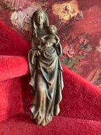 Prachtig Mariabeeld ❤️ muurbeeld Maria met kindje, Antiek en Kunst, Ophalen of Verzenden