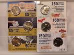Griekenland 6 x 2 euro 2024 BU COINCARD, Ophalen of Verzenden, Griekenland, 2 euro, Setje