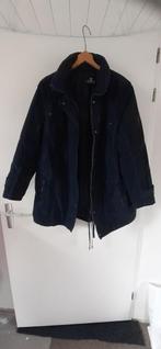 Donkerblauwe jas zgan maat 48 van  Lebek, Blauw, Lebek, Ophalen of Verzenden, Jas of Mantel