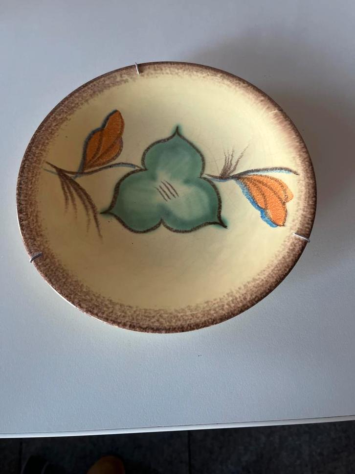 Vintage Sierbord Eska Plateel, Antiek en Kunst, Antiek | Wandborden en Tegels, Ophalen of Verzenden