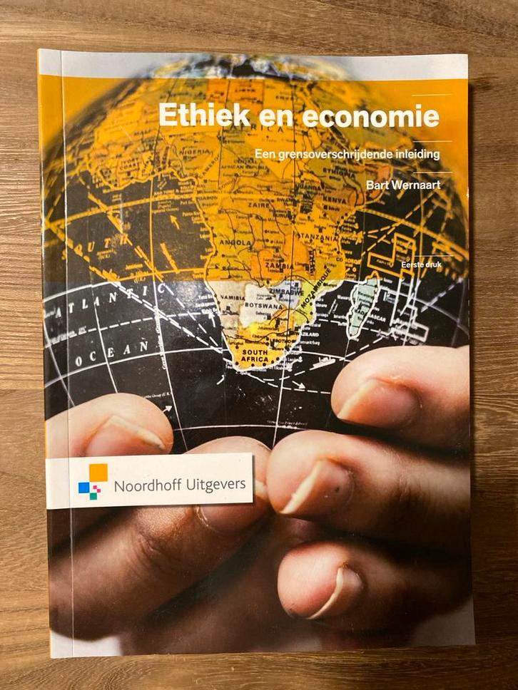 Ethiek en Economie - Bart Wernaart, Boeken, Economie, Management en Marketing, Nieuw, Economie en Marketing, Ophalen of Verzenden