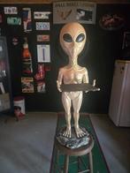 Vintage Alien Beeld - Uniek Decoratie Object, Ophalen, Gebruikt, Kunststof, Overige typen
