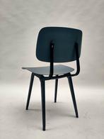 Vintage blauwe Revolt stoel Friso Kramer Ahrend de Cirkel, Huis en Inrichting, Stoelen, Gebruikt, Blauw, ., Ophalen of Verzenden
