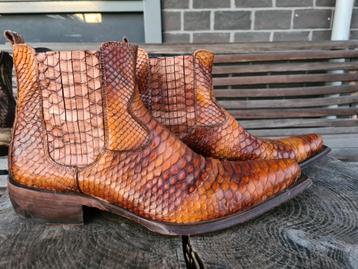 Italiaanse Lowell python boots mt 44. Cowboy western laarzen beschikbaar voor biedingen