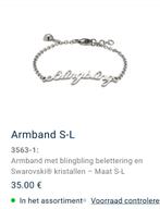 Energetix armband blingbling van € 35 voor € 25, Sieraden, Tassen en Uiterlijk, Ophalen of Verzenden, Nieuw, Zilver, Staal
