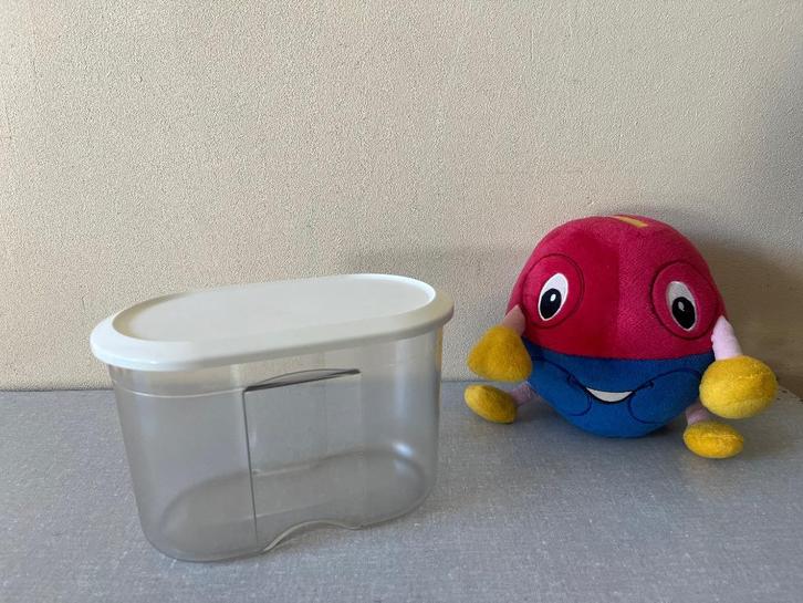 Z.G.A.N. beschuitbus van TUPPERWARE beschuit trommel, Huis en Inrichting, Keuken | Tupperware, Zo goed als nieuw, Bus of Trommel