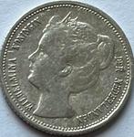 Zilveren dubbeltje 1898, Postzegels en Munten, Munten | Nederland, Zilver, Ophalen of Verzenden, 10 cent, Koningin Wilhelmina