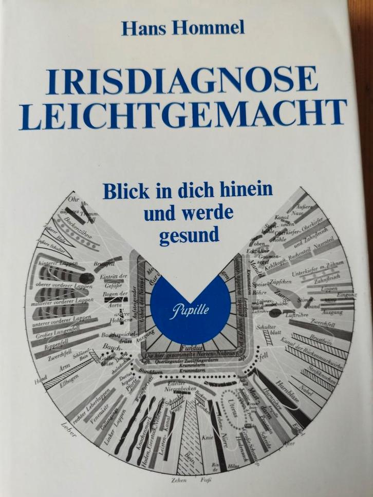 Irisdiagnose Leichgemacht - Hans Hommel, Boeken, Gezondheid, Dieet en Voeding, Ophalen of Verzenden