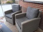 2 loungestoelen / tuinstoelen, Ophalen, Gebruikt, Wicker