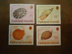 Schelp zeeslak Falkland 1986, mi. 440-43 postfris, Ophalen of Verzenden, Postfris, Dier of Natuur