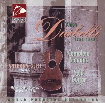 DIABELLI Complete sonatas CD GLISE DORIAN NIEUWSTAAT beschikbaar voor biedingen