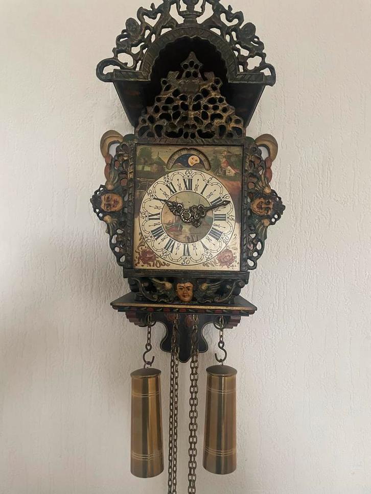 Friese Stoeltjesklok, Antiek en Kunst, Antiek | Klokken, Ophalen of Verzenden