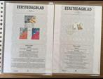 * eerste dagblad... verschillende..., Ophalen of Verzenden, Na 1940, Gestempeld
