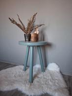 Bijzettafel - planten tafel - kruk - meubel, Ophalen of Verzenden, Hout