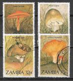 Zambia 1984 Paddestoelen, Verzenden, Zambia, Gestempeld