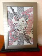 Tekening Pen Fineliner Handmade - Turning, Antiek en Kunst, Verzenden