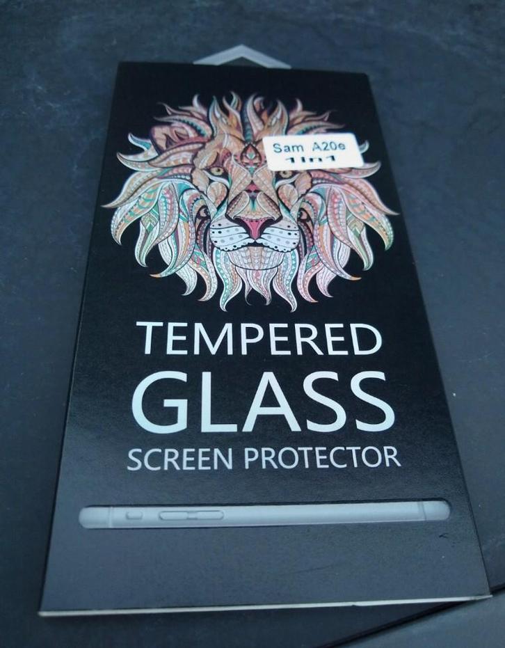 Samsung A20e Tempered Glass Screen Protector, Telecommunicatie, Mobiele telefoons | Hoesjes en Frontjes | Apple iPhone, Nieuw