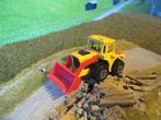 1:82 Tractor Shovel Matchbox 29 geel + rood met rode strepen, Hobby en Vrije tijd, Modelauto's | Overige schalen, Ophalen of Verzenden