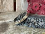 Super gave 925 zilveren veren armband prachtig bewerkt., Ophalen of Verzenden, Nieuw, Zilver, Zilver