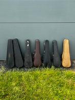 Zeven lege vioolkoffers - Violen - Koffer Koffers - Angtiek, Ophalen of Verzenden, Zo goed als nieuw, 4/4-viool