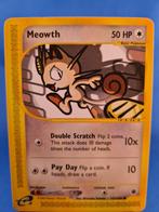 Meowth 121/165 - Expedition Base Set, Verzenden, Gebruikt, Losse kaart